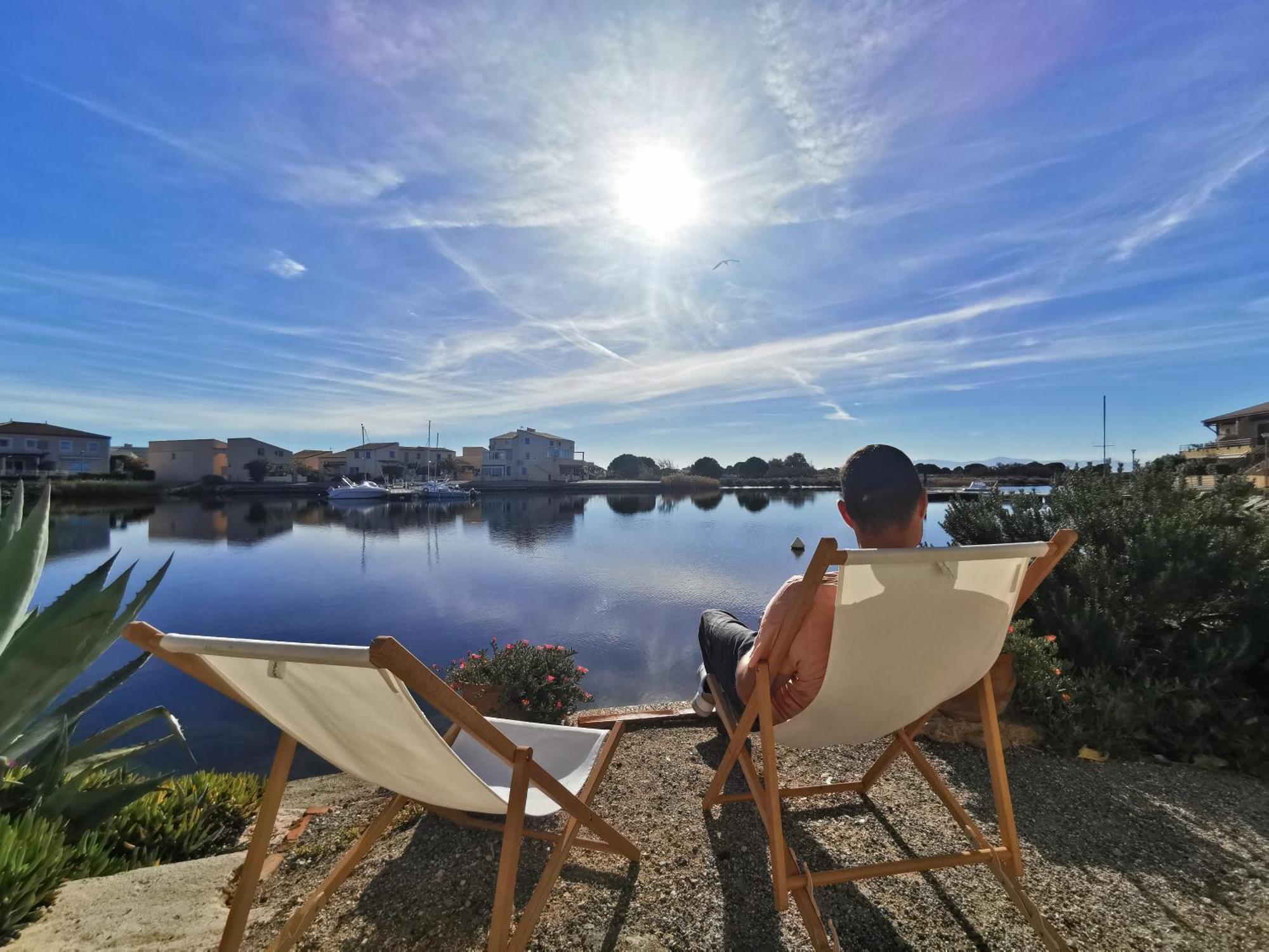 Appartement Coup De Coeur Les Pieds Dans L'Eau Le Barcarès Exteriér fotografie