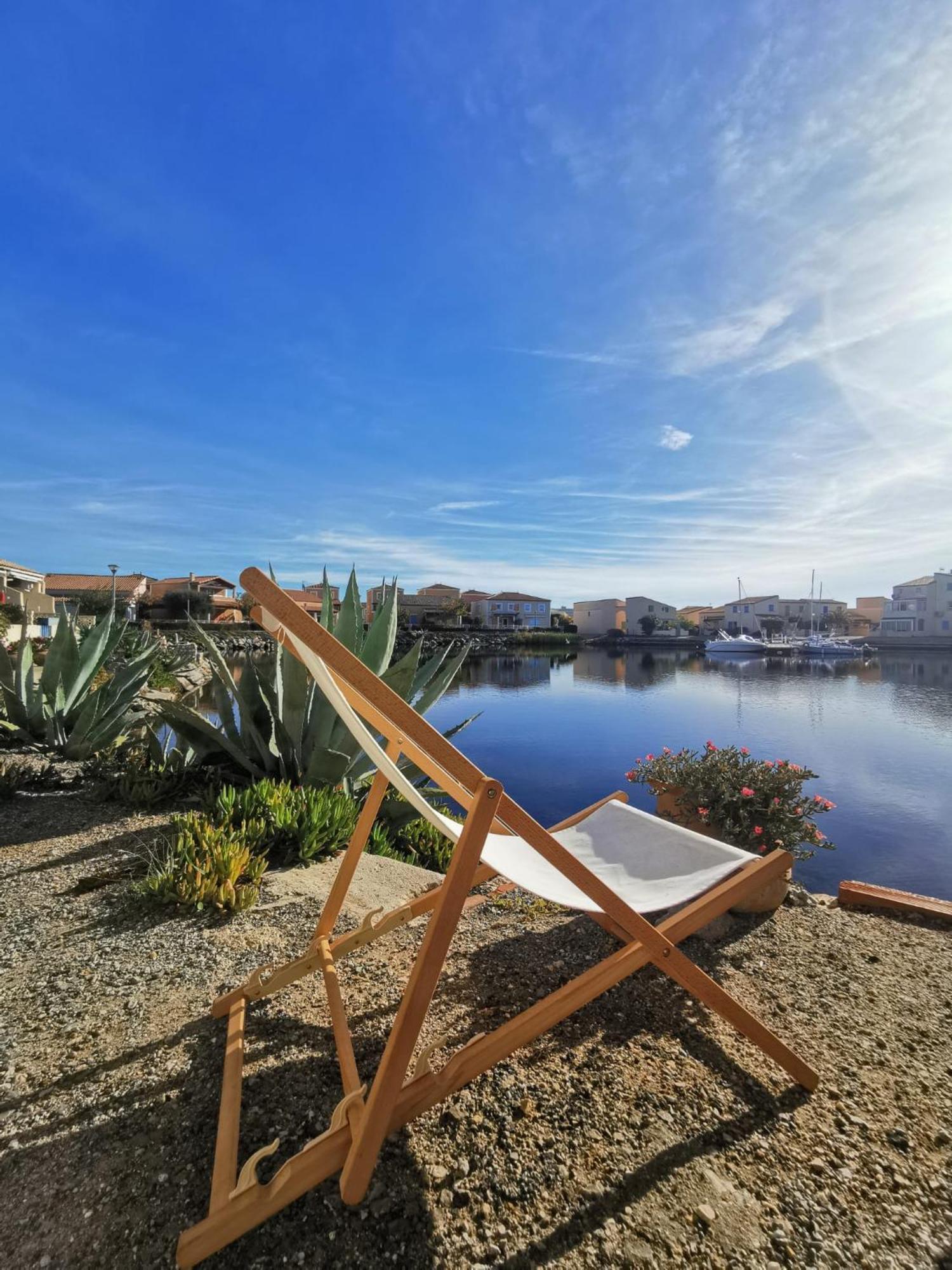 Appartement Coup De Coeur Les Pieds Dans L'Eau Le Barcarès Exteriér fotografie